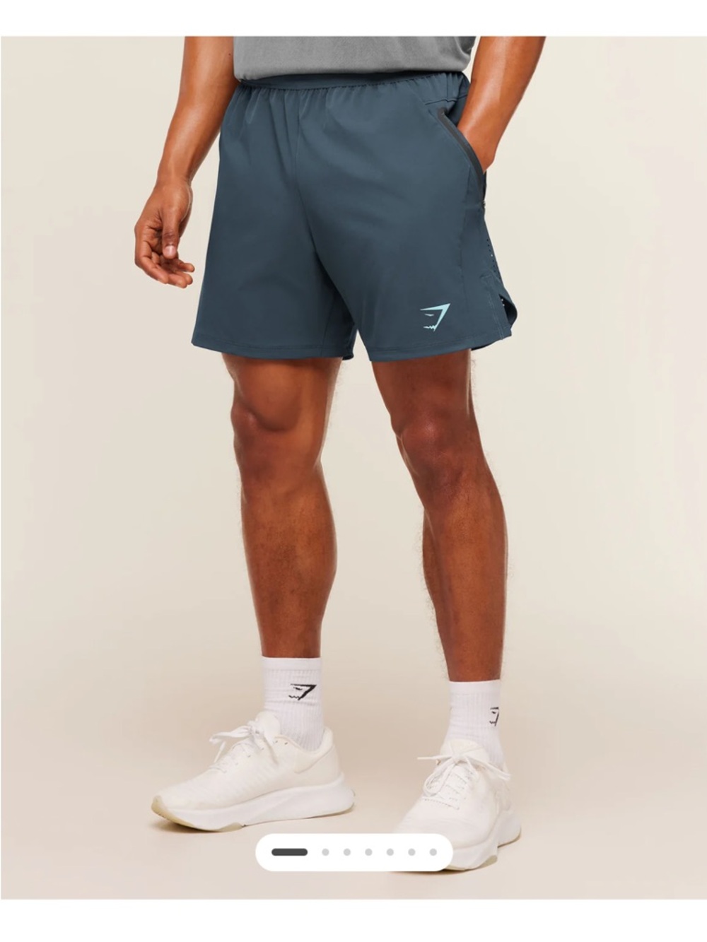 GYM SHARK SPORT HYBRID 6" SHORTS